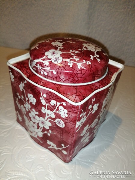 Original English tea herb plate box, spice holder, gift box.