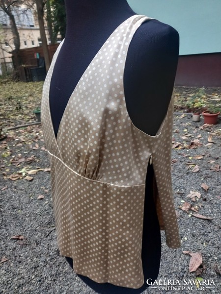 Caterpillar silk women's top, women's blouse, vogue premium quality silk top (size 42)