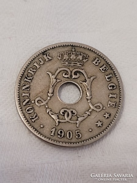 Belgium, 1905. 10 Centimes coin