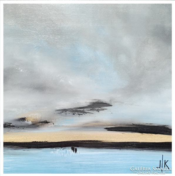 SUNRISE - landscape festmény Kuzma Lilla