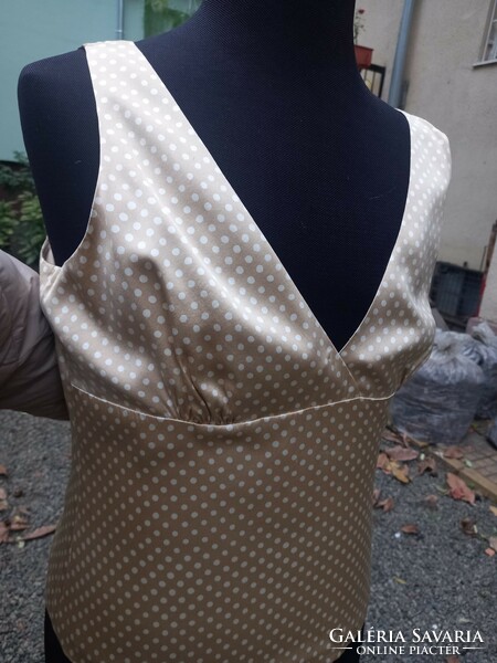 Caterpillar silk women's top, women's blouse, vogue premium quality silk top (size 42)