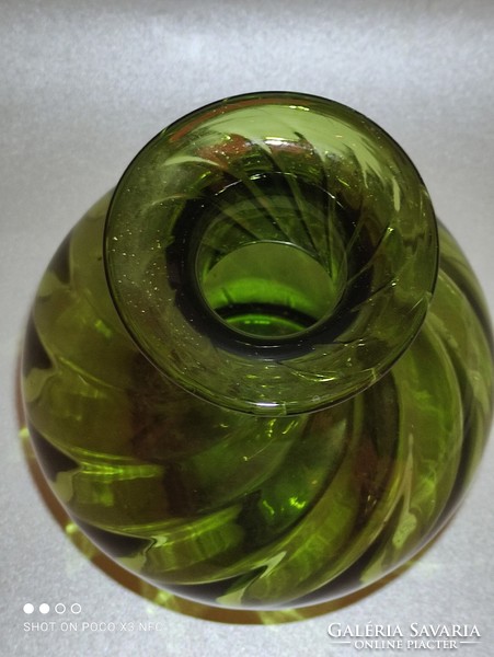 Poschinger jelzett eredeti értékálló üveg váza