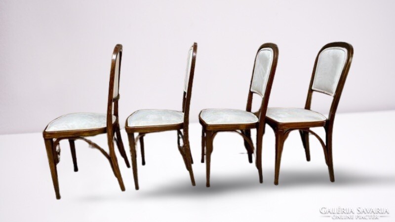 J&J KOHN no. 715 székek by Gustav Siegel