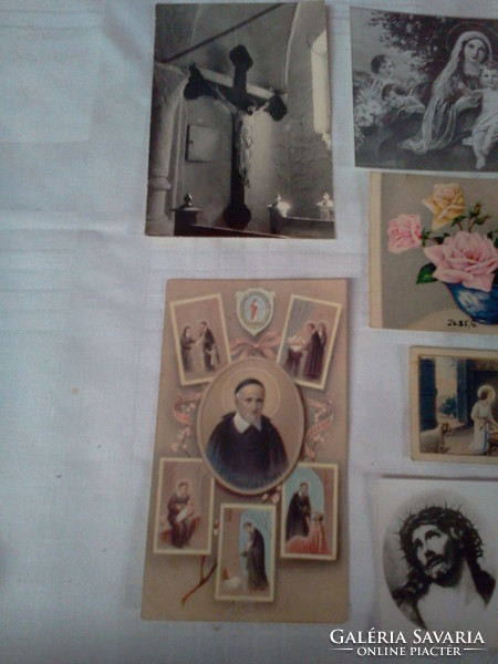 6 antique holy picture-prayer-photos