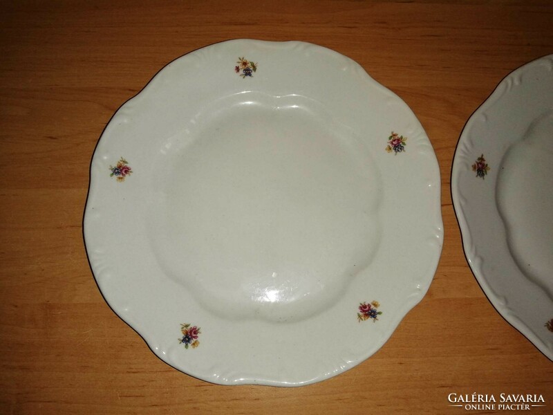 Zsolnay porcelain flat plate in a pair 23.5 cm (2p)