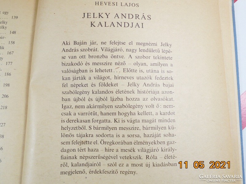 Hevesi Lajos: Jelky András kalandjai