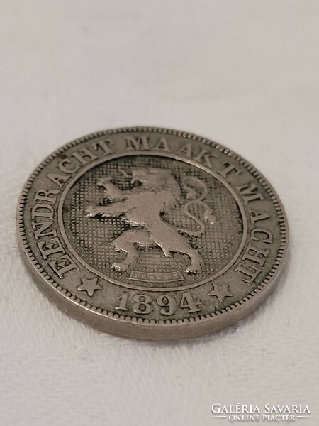 Belgium, II. Lipót, 1894. 10 centiemen érme