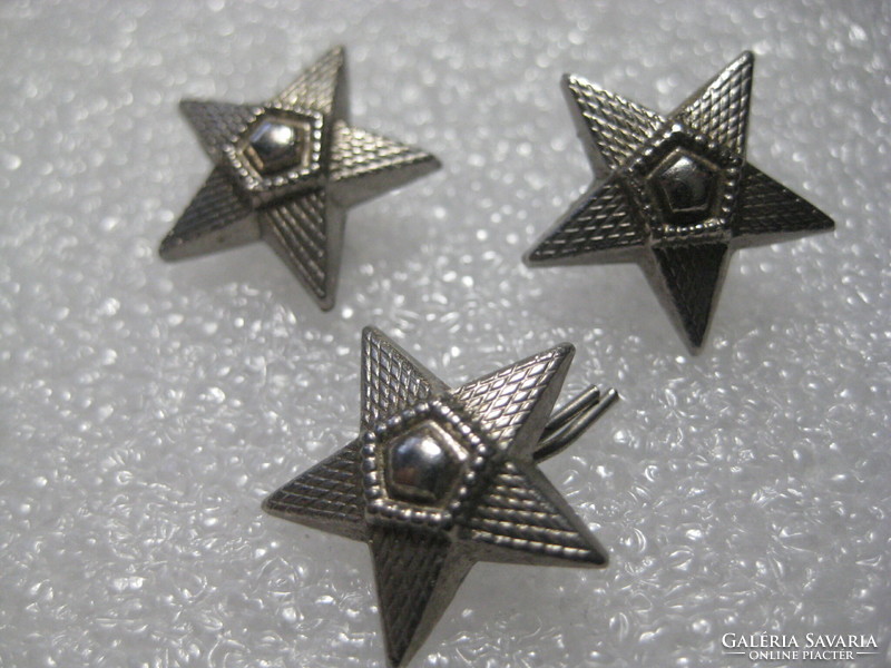 Military officer Stars 3 pcs x