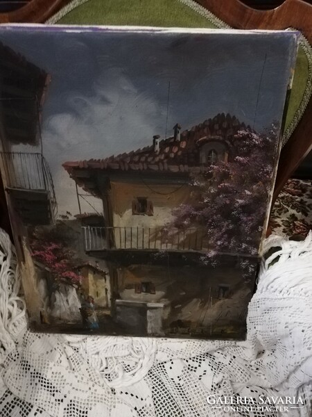 2 Italian paintings for sale.