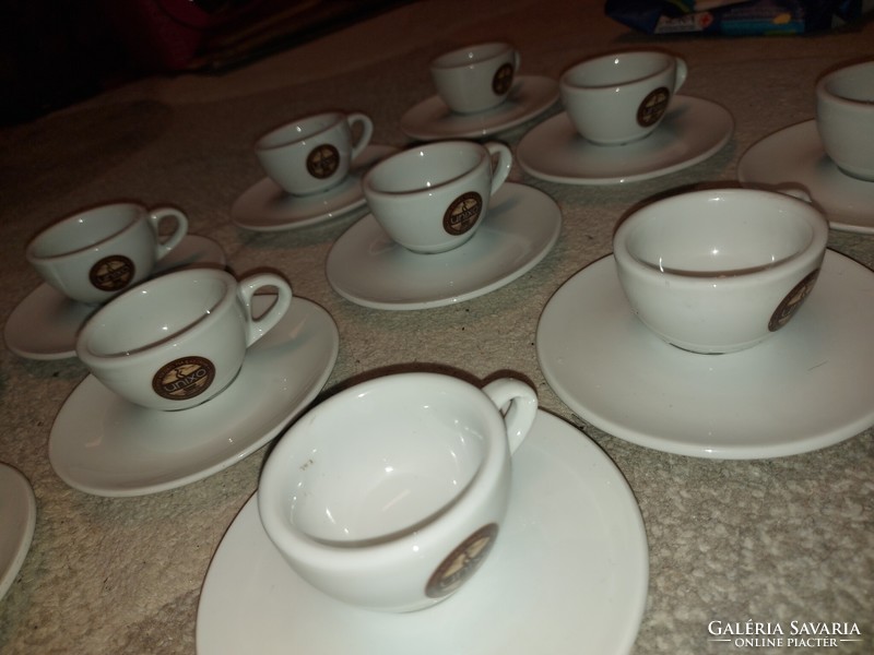 Ipa italy espresso cup/coffee cup and saucer, 12 sets, excellent condition!