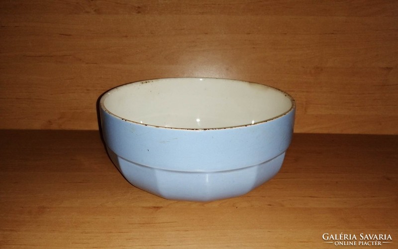 Antique granite blue bowl 23 cm (z)