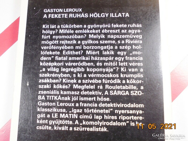 Gaston Leroux: A fekete ruhás hölgy illata