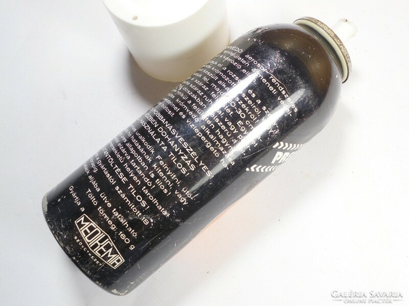 Retro Prevent Krómvédő aerosol spray flakon - Medikémia - 1980-as évekből