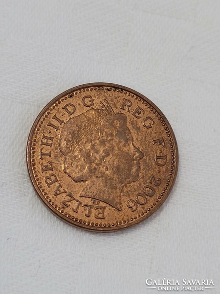 Anglia, Egyesült Királyság, 1 penny, 2006.