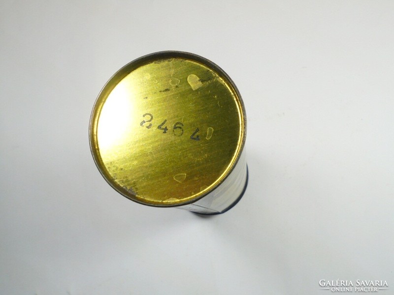 Old retro max factor talc metal box metal box dusting powder - approx. From the 1970s - made in India