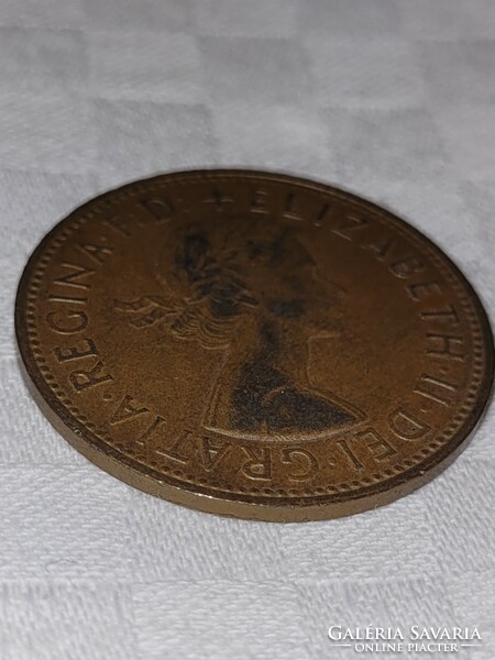 Anglia, Egyesült Királyság, 1 penny, 1967.