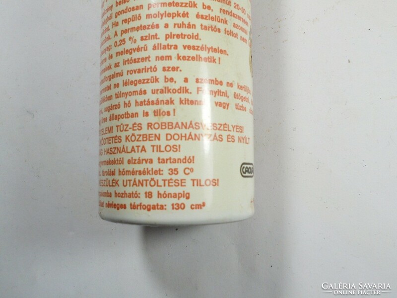 Retro old Molytox insecticide spray bottle -caola- 1970s