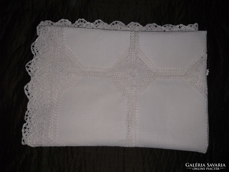 150X220cm beautiful hand crocheted tablecloth