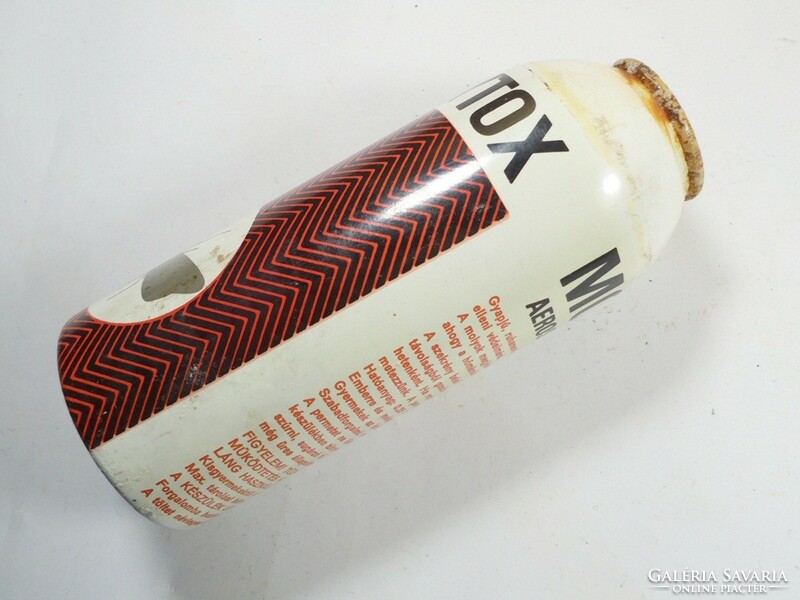 Retro old Molytox insecticide spray bottle -caola- 1970s
