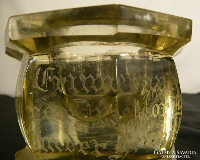 A059 1800-as évekből való tintásüveg