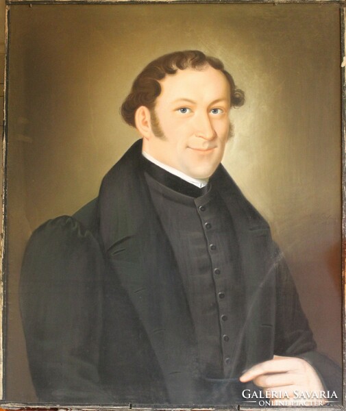Carl Wieland: Férfi portré 19.század