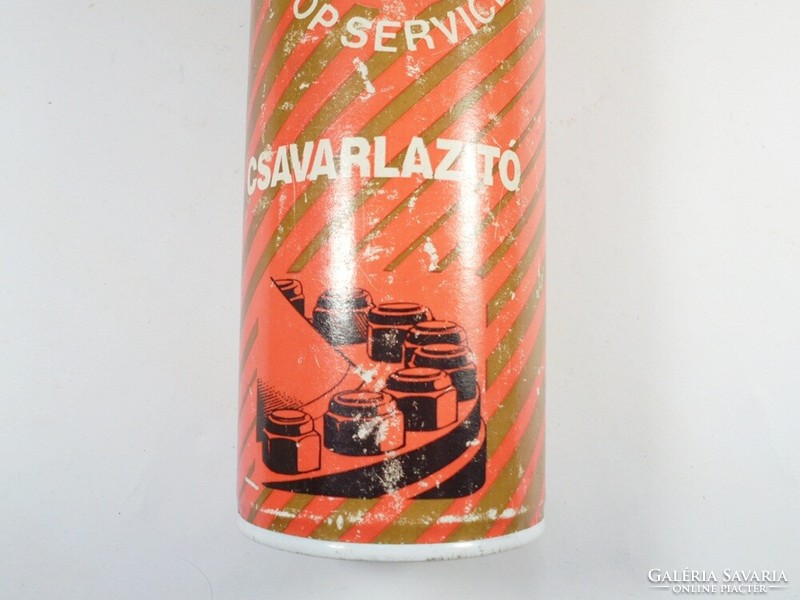 Retro Top Service csavarlazító spray flakon 1980-as évekből
