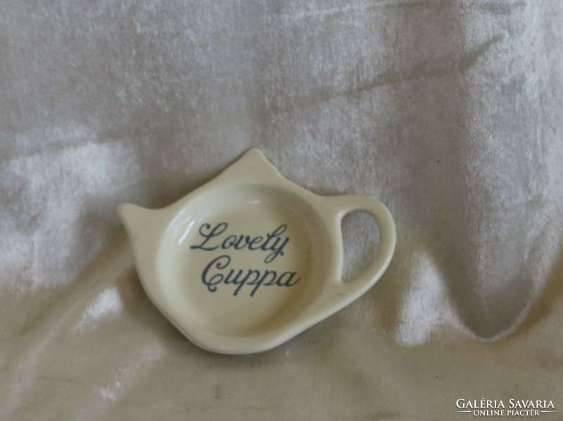 Teás szaküzletben vásárolt elegáns teafilter tartó