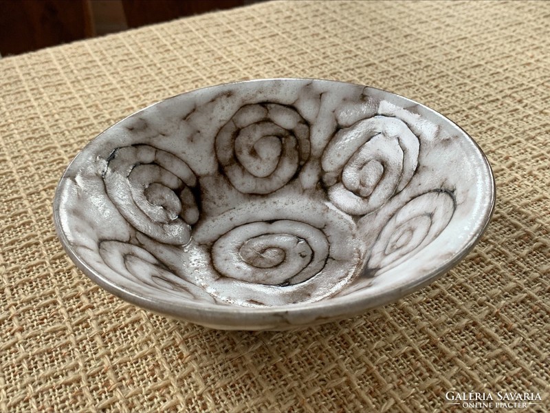 Small ceramic bowl from Hódmezővásárhely, hmv