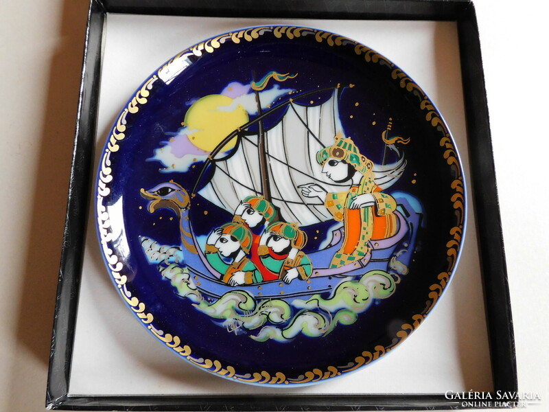 Rosenthal studio line - björn wiinblad - Sindbad - decorative plate 16 cm