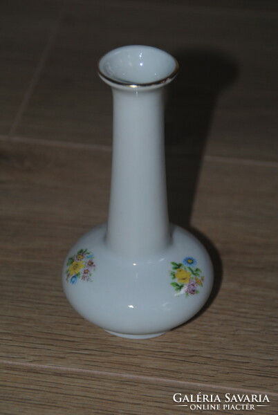 Small porcelain vase with flower pattern