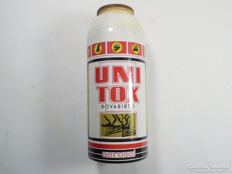 Retro old unitox insecticide spray bottle - universal isz Szeged - 1970s