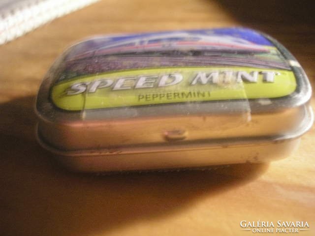 N21 old candy or medicine well sealed metal small box for sale