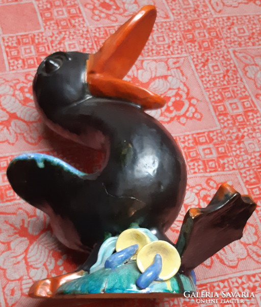 Art deco - galasko sign - ceramic - porcelain duck