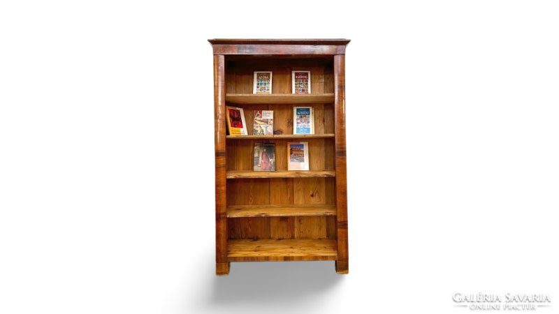 Biedermeier open bookcase