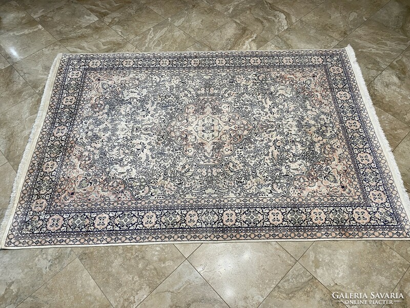 Cashmere 100% silk carpet 280x185