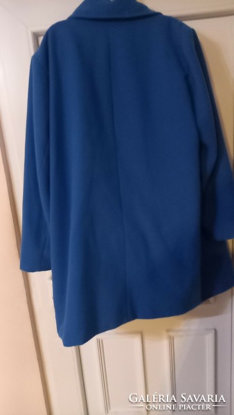 Ulla popken large women's jacket in blue color