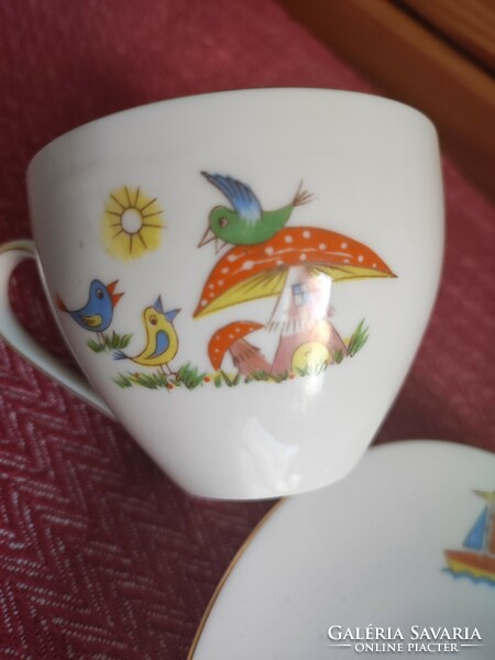 German arsberg germany marked cup with saucer