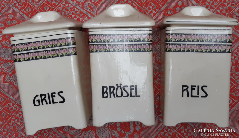 Porcelain spice rack 3 pcs