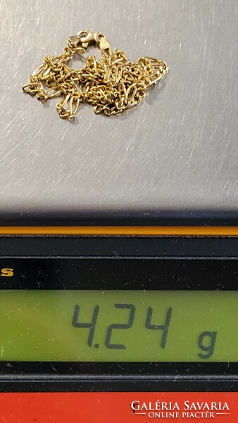 14 K arany nyaklánc 4,24 g