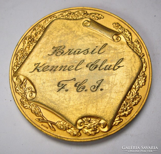  FCI,Nemzetközi Kinológiai Szövetség,Brazil Kennel Club 1973, emlékérem