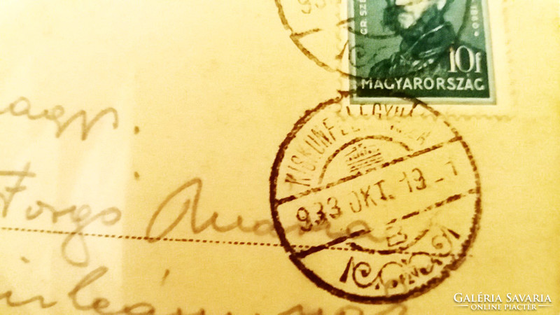 Régi képeslap 1933 Margret Boriss rajza keleti hangulatú levelezőlap