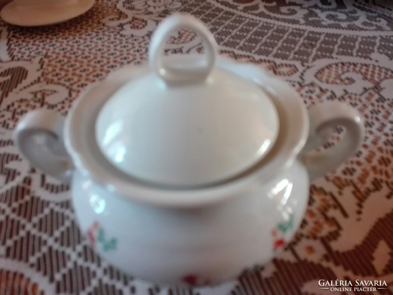 Antique German porcelain sugar bowl x