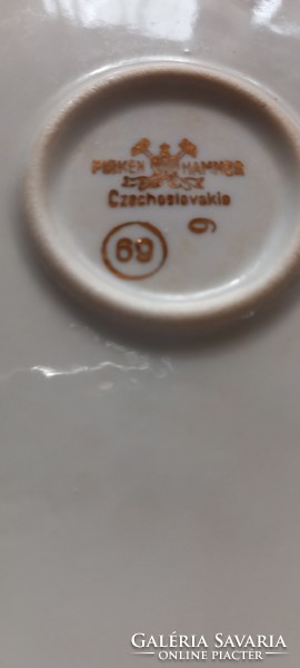 Pirkenhammer Csehszlovák süteményes porcelántál