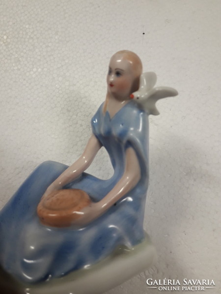Ritka kőbányai porcelán /drasche/ hamupipőke