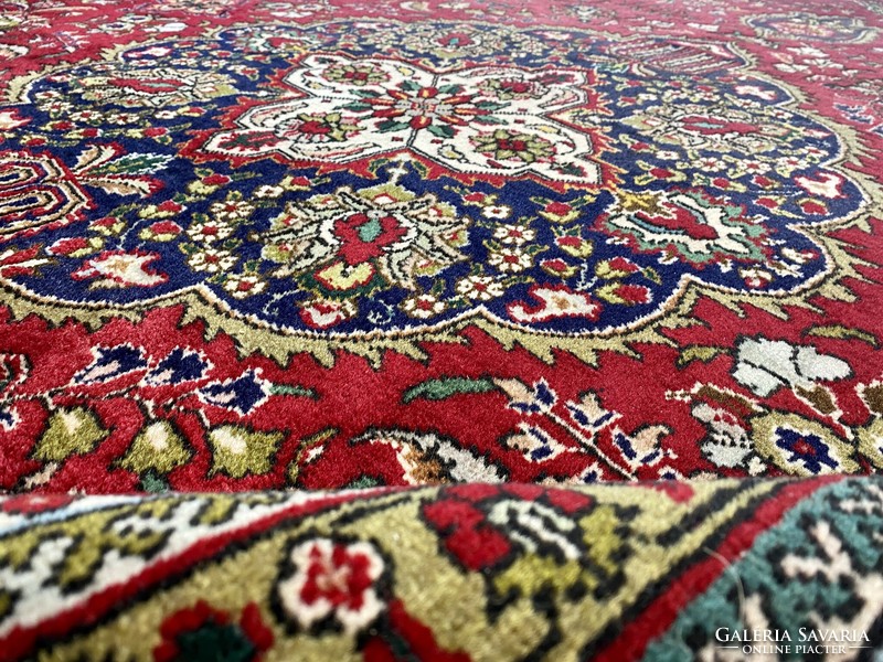 Tabriz patina perzsaszőnyeg 345x243 cm