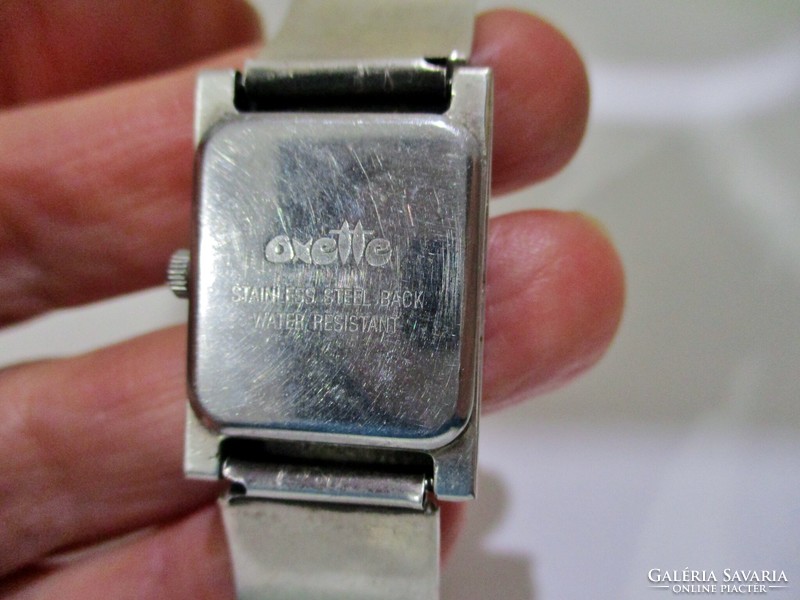 Beautiful old silver watch with silver buckle