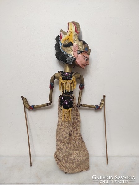Antique puppet Indonesia Indonesian Javanese typical Jakarta batik costume marionette 323 6292