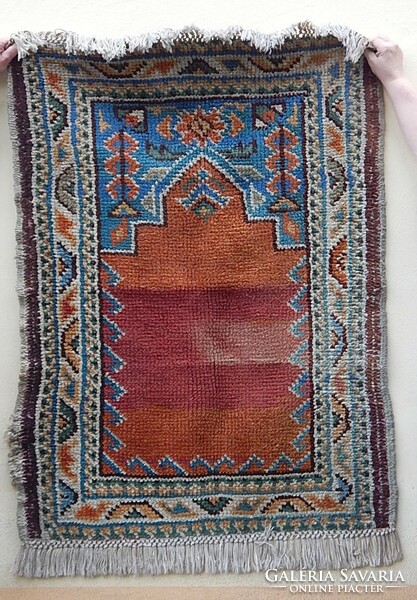 Old Persian carpet, prayer rug