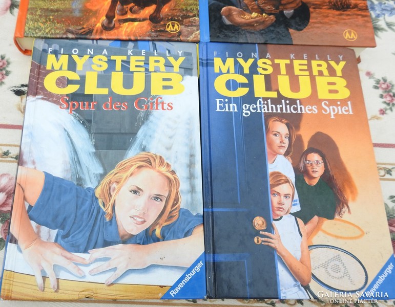 MYSTERY CLUB és KARL MAY regények német nyelven