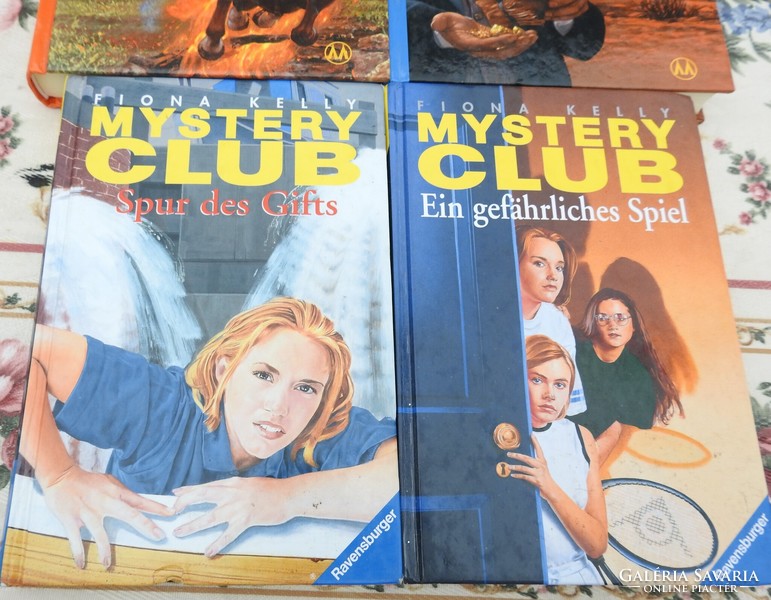 Mystery club and Karl May novels in German